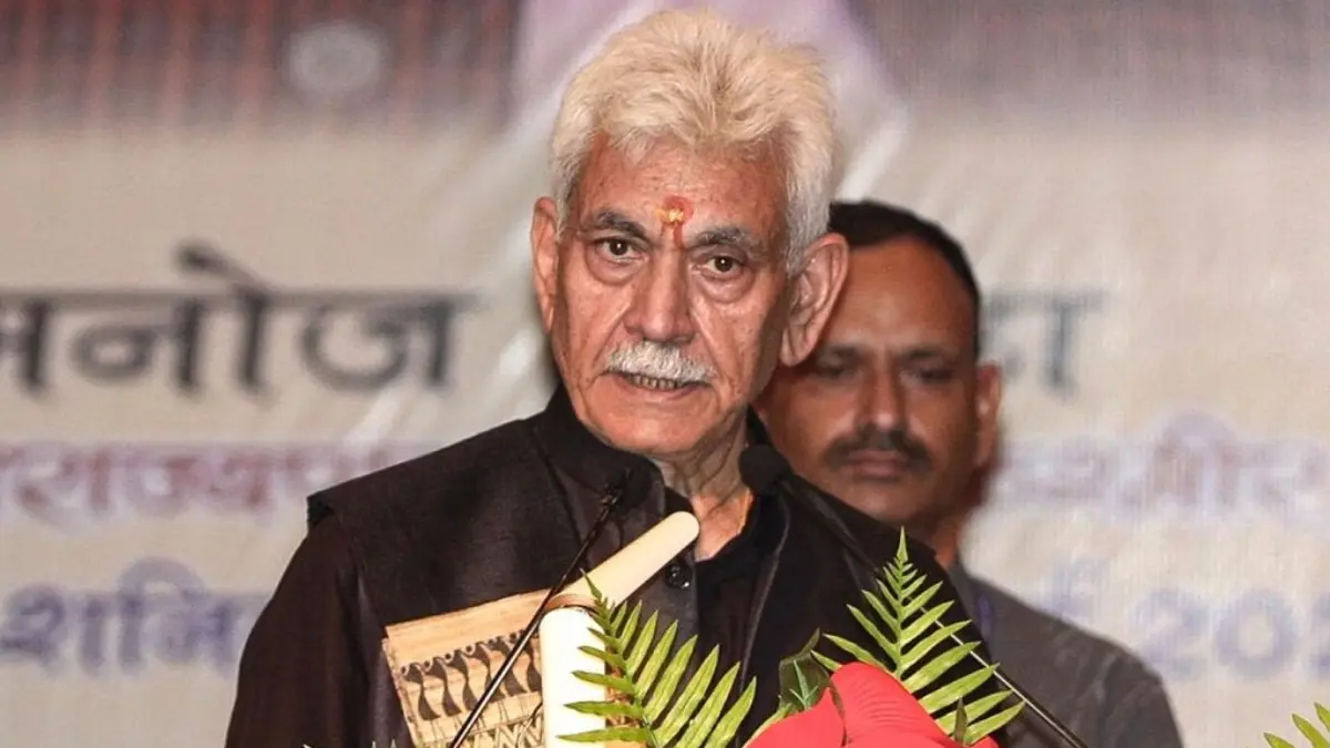 J&K LG Manoj Sinha