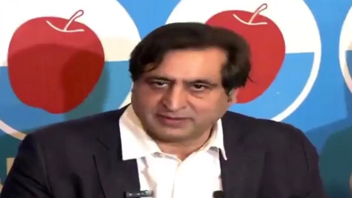 JKPC Chief Sajad Lone to Skip Rajya Sabha Voting, Accuses Omar Abdullah of BJP Alignment