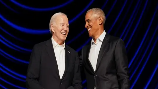 Joe Biden and Barack Obama