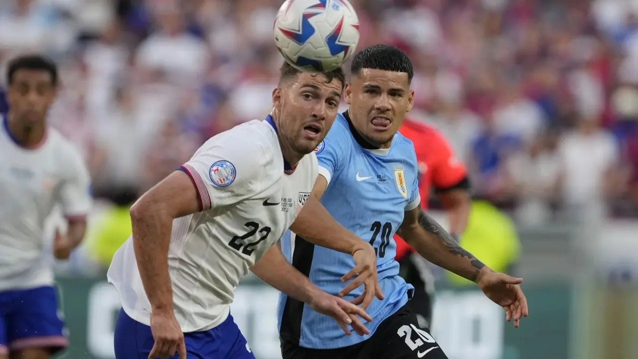 Defender Joe Scally Seeks A 'Showcase' Game Against Bayern Munich To Bolster Us Credentials Joe Scally and Maximilano Araujo