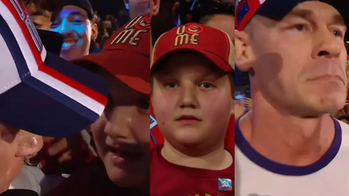 John Cena apologizes to his young fan