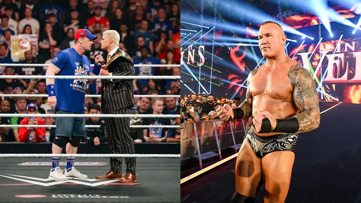 John Cena vs Cody Rhodes' WrestleMania 41 Match To Have Surprise Intruder? Randy Orton's Doubtful Mania Fate Raises Concerns John Cena, Cody Rhodes and Randy Orton