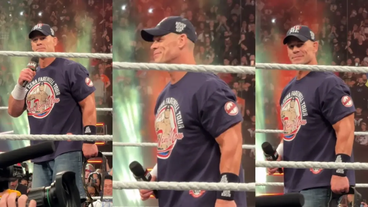 John Cena during Monday Night RAW