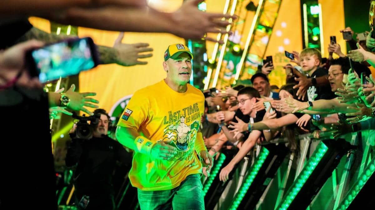 John Cena during WWE Crown Jewel in Perth
