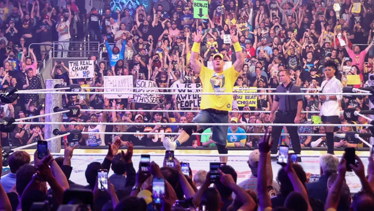 John Cena during WWE Wrestlepalooza