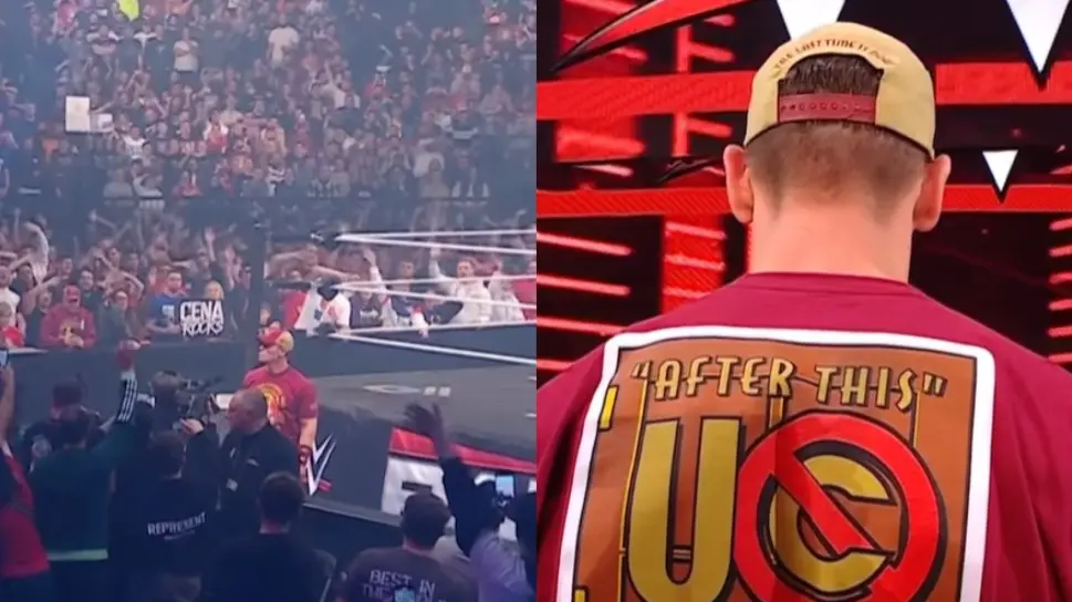 John Cena Gets Fiery Send Off From WWE Universe In Brussels After Fiery Showdown With Cody Rhodes Ahead Of WrestleMania 41 John Cena gets a fiery send-off in Brussels