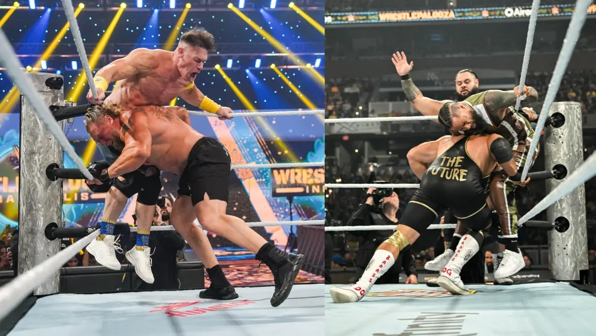 WWE Wrestlepalooza Results: Brock Lesnar Decimates John Cena To Ruin His Retirement Tour, Triple H Announces The Return Of Top Title John Cena vs Brock Lesnar and The Vision vs The Usos