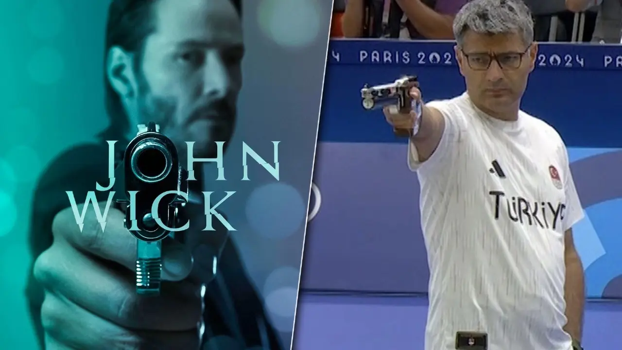Turkish John Wick: Netizens Compare Olympic Medalist Yusuf Dikec With Keanu Reeves, Makers React John Wick