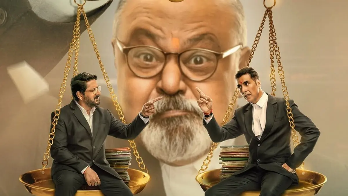 Jolly LLB 3 stars Akshay Kumar, Arshad Warsi and Saurabh Shukla