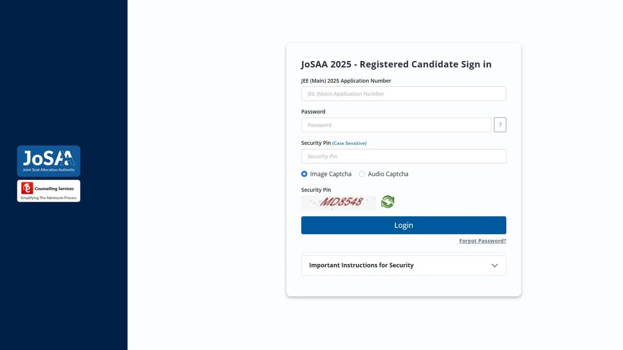 JoSAA Round 5 Seat Allotment Result 2025 Declared at josaa.nic.in, Direct Link to Check JoSAA Round 5 Seat Allotment Result 2025 Declared