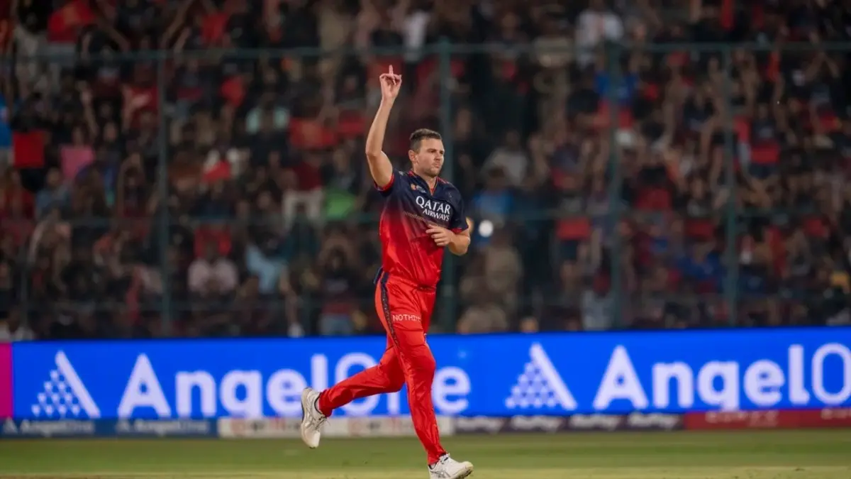 Josh Hazlewood Speaks Out Against The Chinnaswamy Stadium Pitch, Calls Out RCB Batters To Bat The Whole 20 Overs Josh Hazlewood