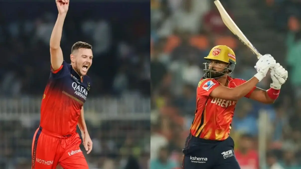 Not Virat Kohli vs Arshdeep Singh; But Shreyas Iyer vs Josh Hazlewood Face Off Could Decide IPL 2025 Winner - Here's How Josh Hazlewood (L), Shreyas Iyer (R)