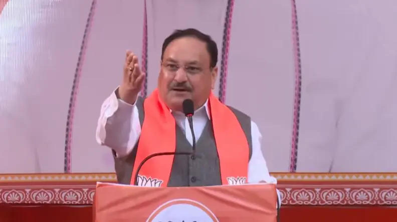 नड्डा ने 'यमुना में जहर' को लेकर केजरीवाल पर निशाना साधा, आप प्रमुख को 'राष्ट्र विरोधी' करार दिया JP NADDA