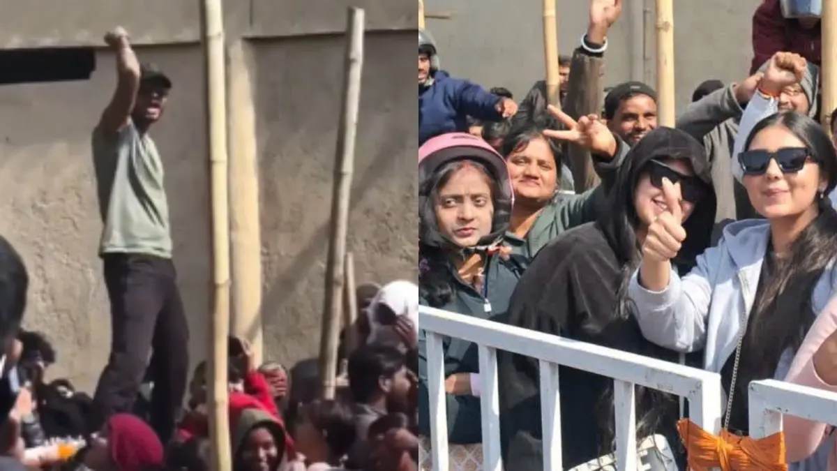 WATCH | Virat Kohli-Rohit Sharma's Presence Causes Stampede-Like Situation in Ranchi During Ticket Sales For 1st ODI vs SA JSCA, Ranchi