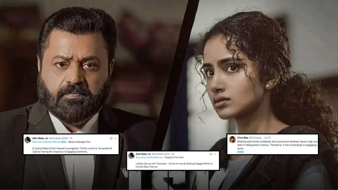 Janaki V v/s State Of Kerala X Review: 'Sensitive Subject Ruined By Mediocre Filmmaking', Say Netizens About Suresh Gopi Starrer Courtroom Drama JSK X Review: Sensitive Subject Ruined By Mediocre Filmmaking