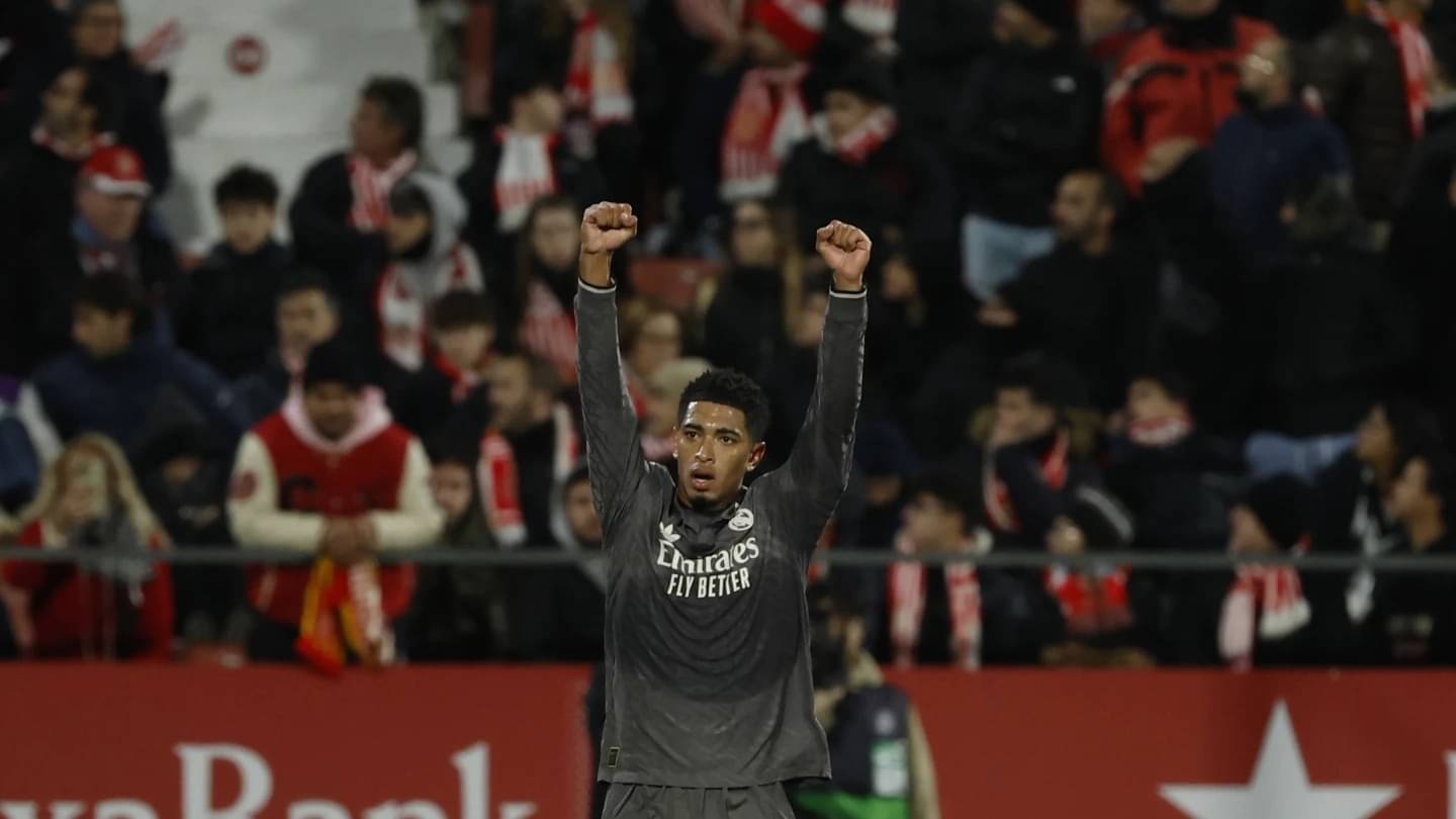 Real Madrid logra una victoria contundente sobre Girona con el brillo de Bellingham