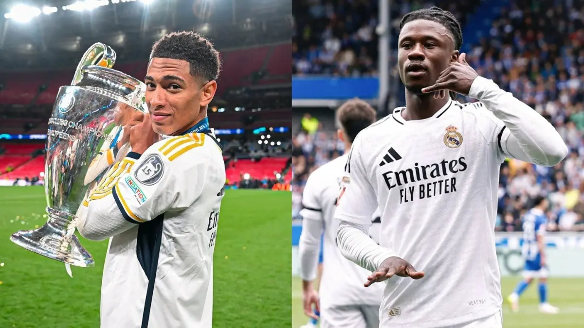 Jude Bellingham and Eduardo Camavinga