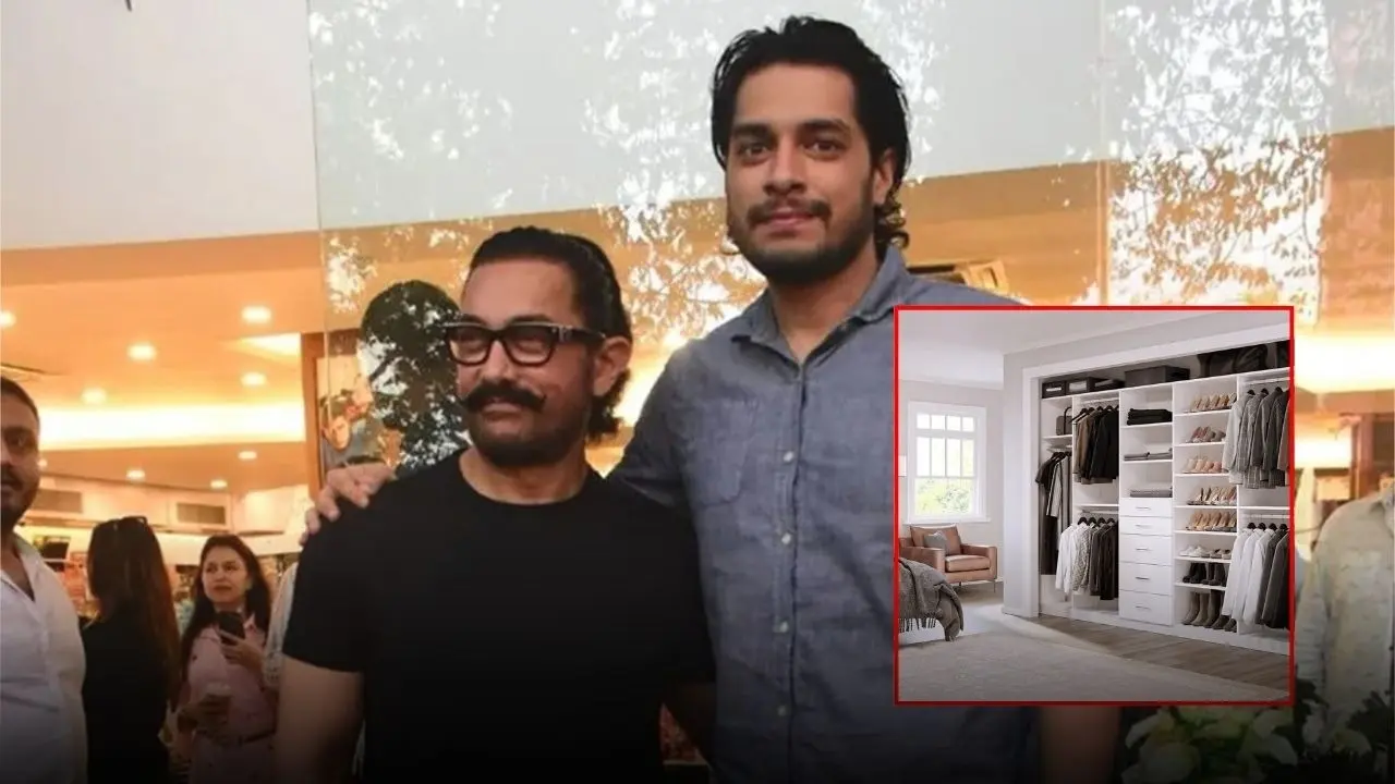 Junaid Khan Reveals What’s Inside Dad Aamir Khan's Closet: You'll Be Suprised Aapko Wahan... Junaid Khan reveals what's inside Aamir Khan closet