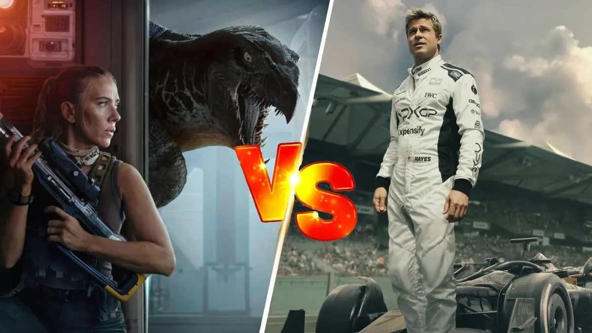 Jurassic World Rebirth and F1 are running in cinema halls now