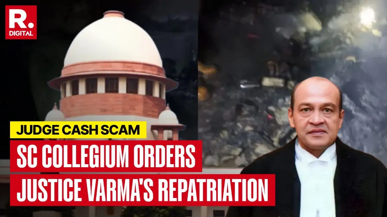 SC Orders Repatriation of Justice Yashwant Varma To Allahabad High Court Justice Yashwant Varma, SC Collegium, Allahabad High Court