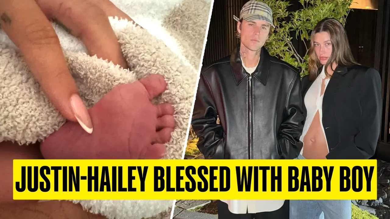 Justin Bieber-Hailey Bieber Blessed With Baby Boy, Couple Reveals Name & Drops 1st Pic Justin-Hailey blessed with baby boy