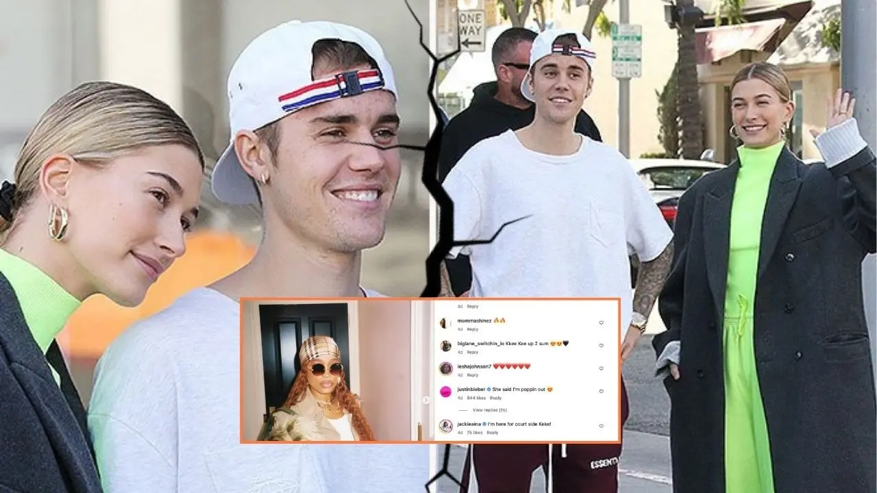 Justin Bieber's Flirty Comment On Keke Palmer's Post Sparks Extramarital Affair Rumours Justin Bieber's Flirty Comment On Keke Palmer's Post Sparks Extramarital Affair Rumours