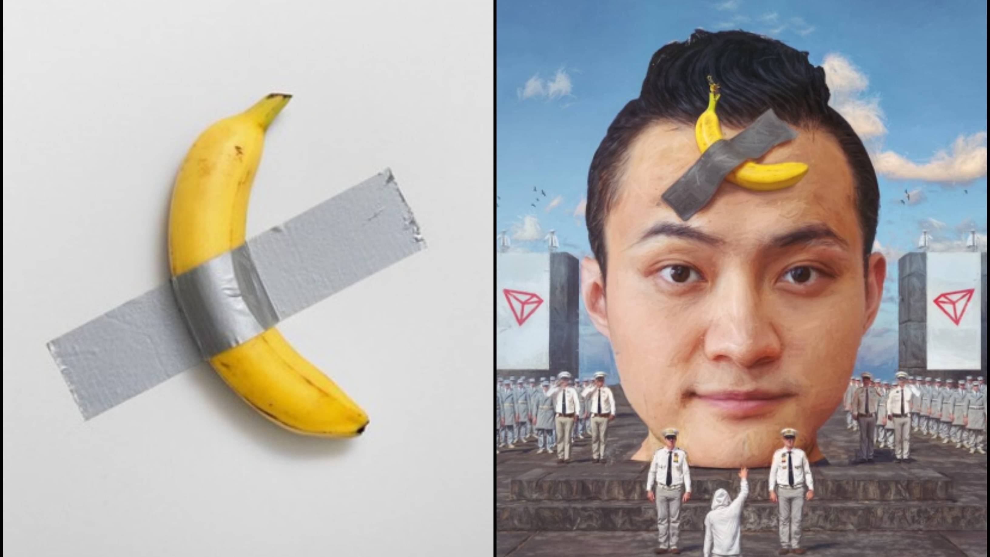 Justin Sun Buys Rs 53 Crore Banana Art—Plans to Eat It and Finish the ...