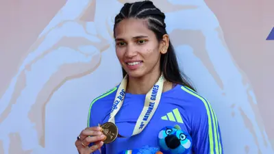 Jyothi Yarraji Back On Track; Indian Athlete Resumes Training After Seven-Month Layoff Due To Knee Injury Jyothi Yarraji