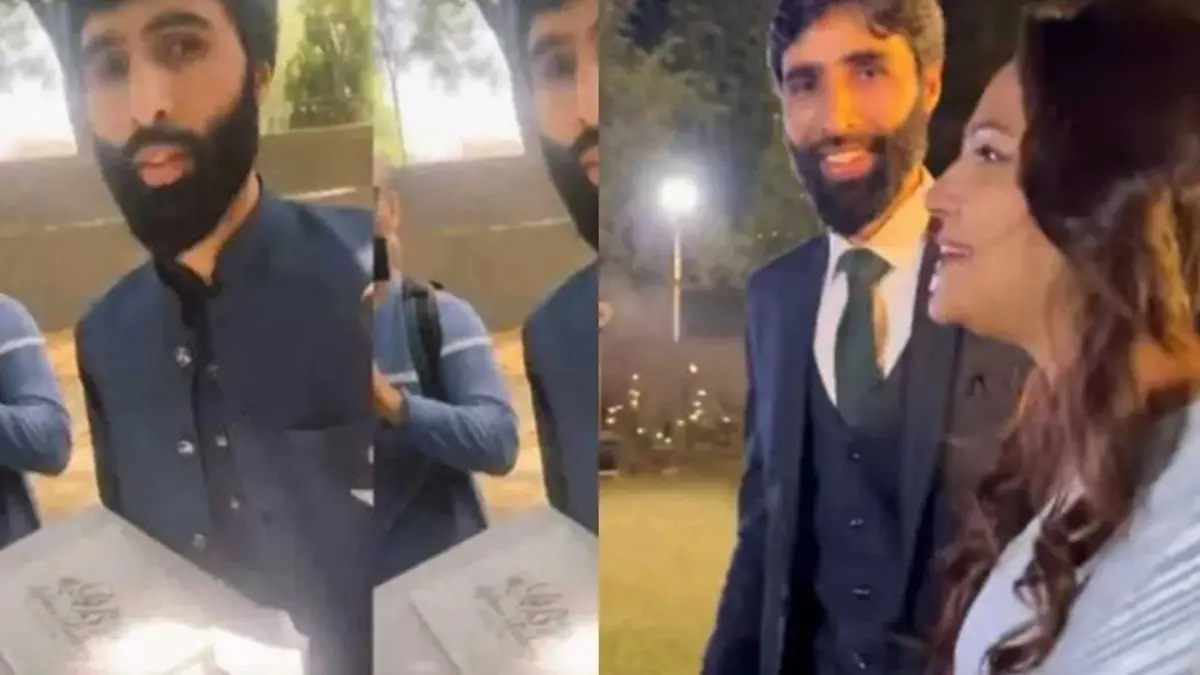 Spy Suspect Jyoti Malhotra Linked to Man Seen Entering Pakistan Embassy with Cake? See Pictures Jyoti Malhotra