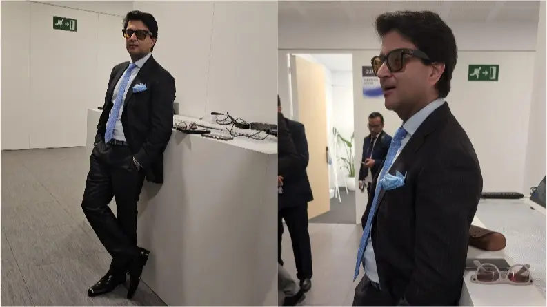 SCI-INDIA’s Future Proof Look! Union Minister Oozes Style In Ray-Ban Meta AI Glasses And Dapper Suit At MWC 2025 Jyotiraditya Scindia Oozes Style In Ray-Ban Meta AI Glasses And Dapper Suit At MWC