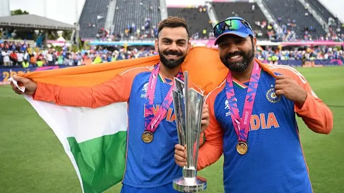 Virat Kohli and Rohit Sharma