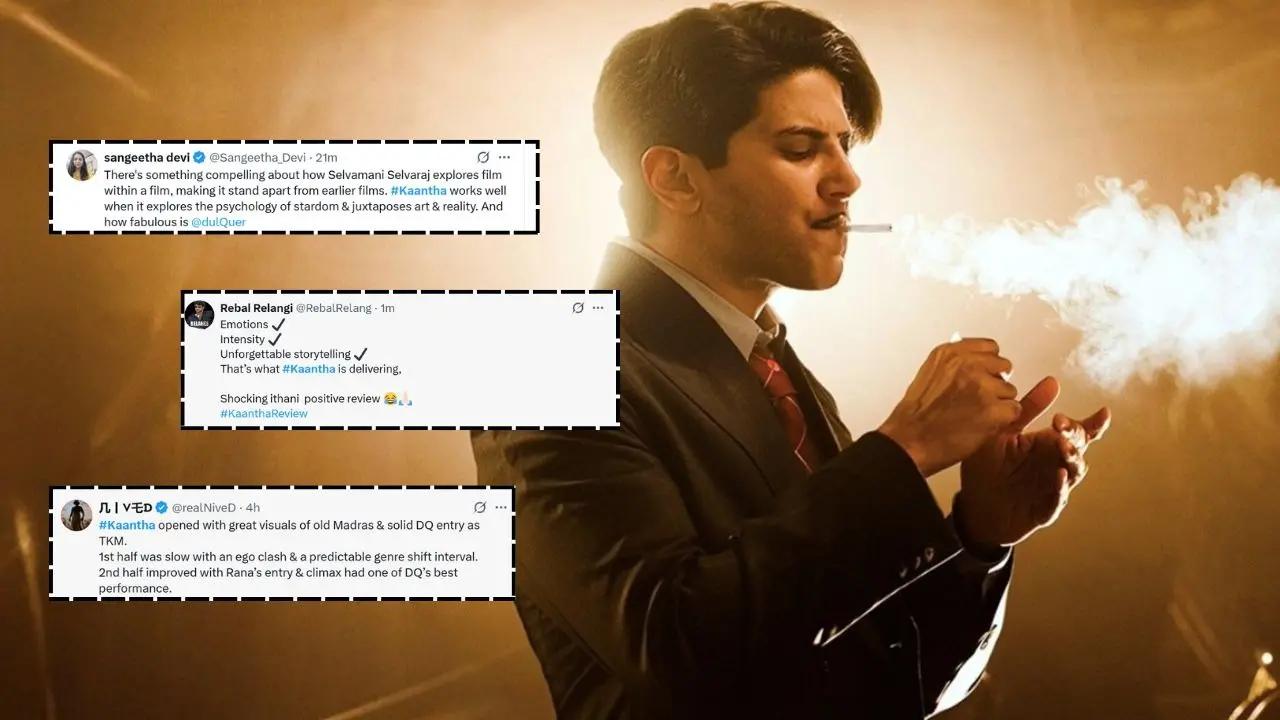 Kaantha X Review: Dulquer Salmaan’s Period Drama Starts ‘Slow But Shifts Into Powerful Investigative Thriller Climax,’ Say Netizens