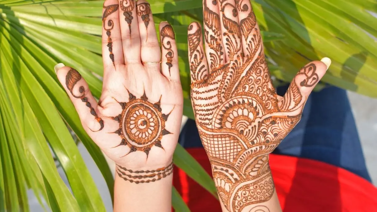 kajari teej 2025 easy and simple mehndi designs for hands