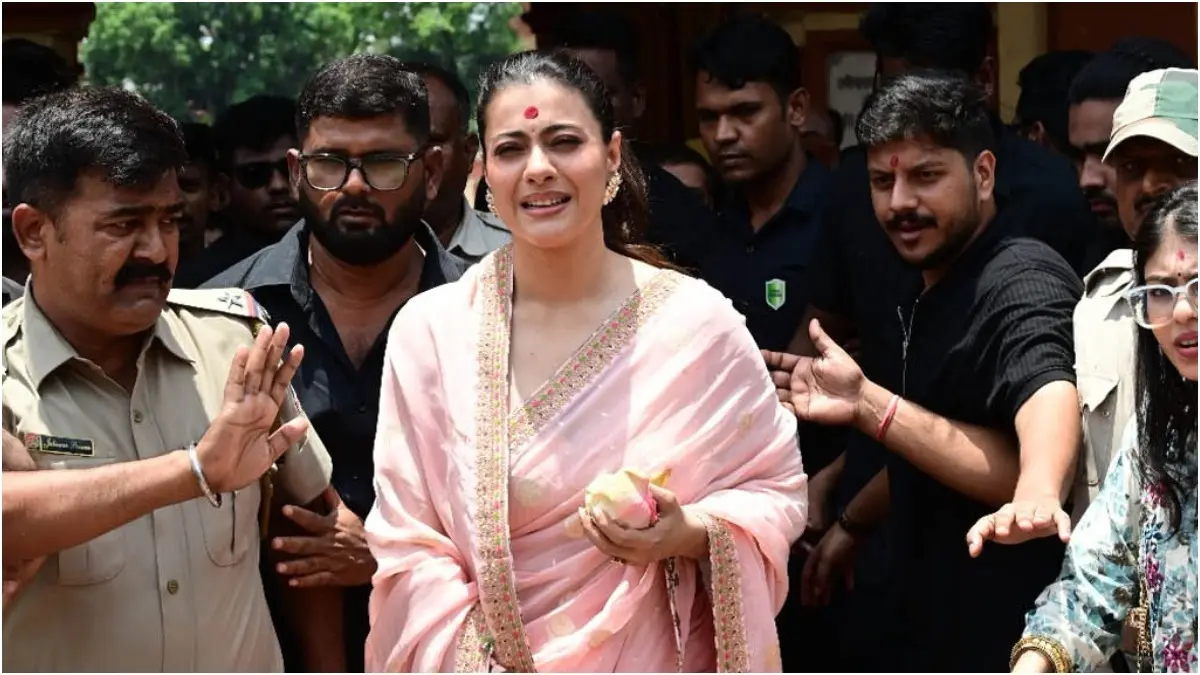 Kajol has been shooting for a movie in Kolkata