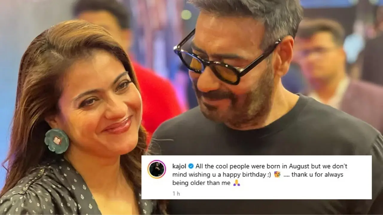 Kajol Wishes Birthday Boy Ajay Devgn.