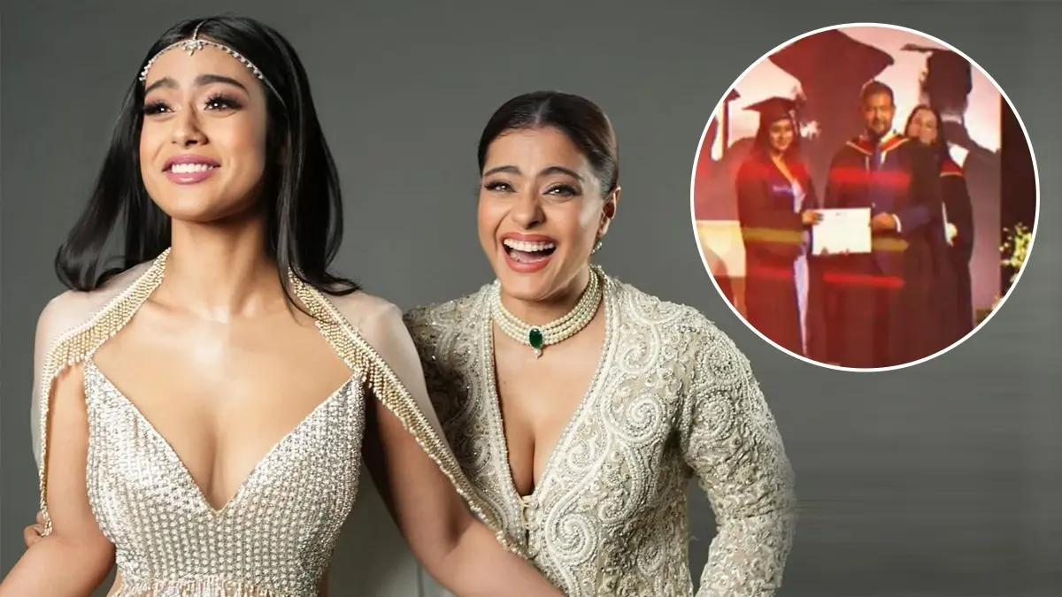 Kajol With Daughter Nysa Devgn.