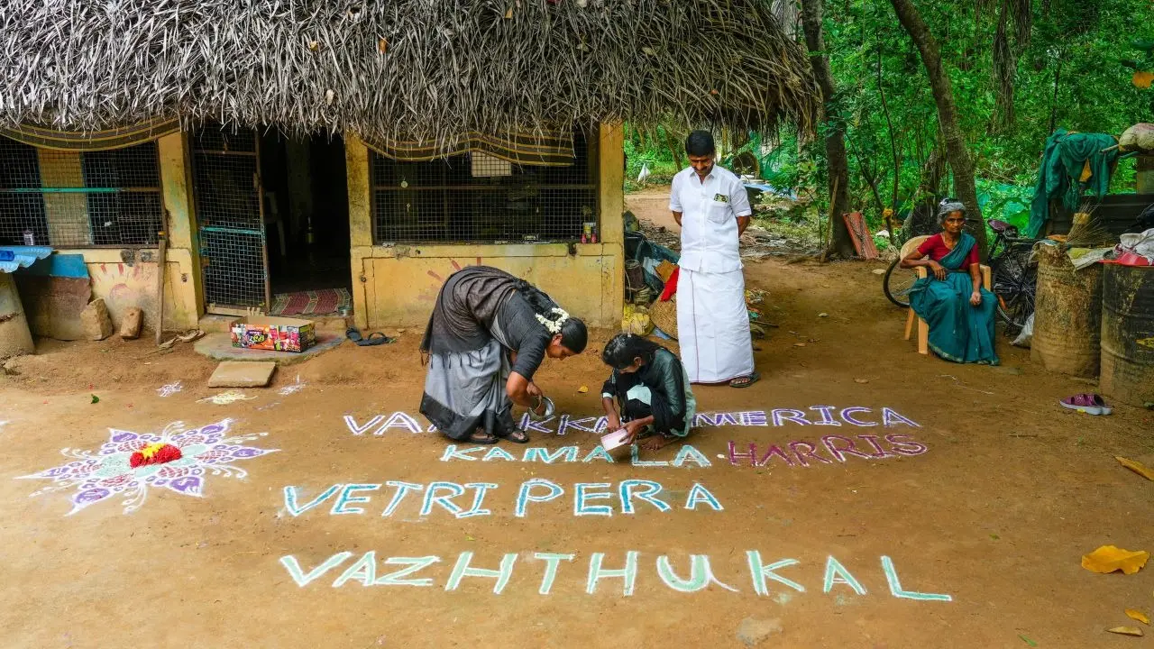 Kamala Harris native village
