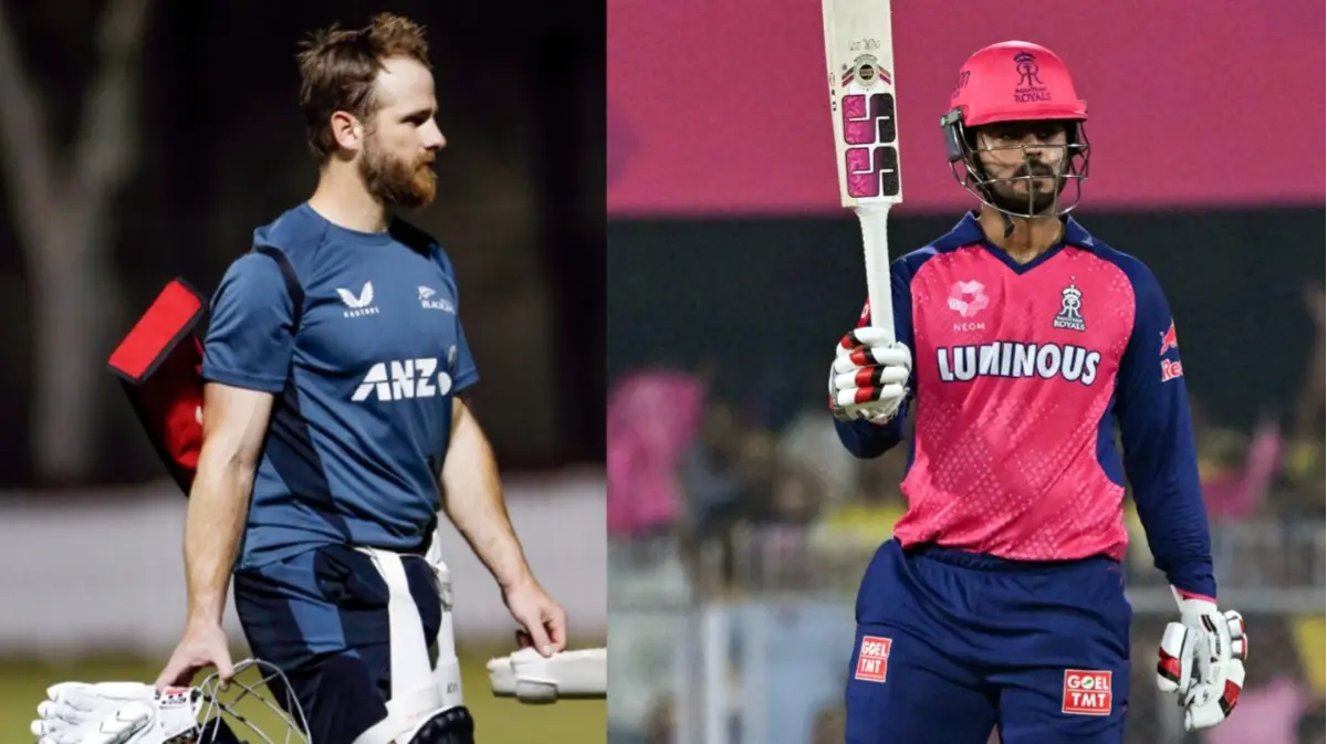 Kane Williamson Lauds RR Batter Nitish Rana’s Ability To Play Spin After His 81-Run Knock Vs CSK, Calls Him 'Match Winner' Kane Williamson and Nitish Rana