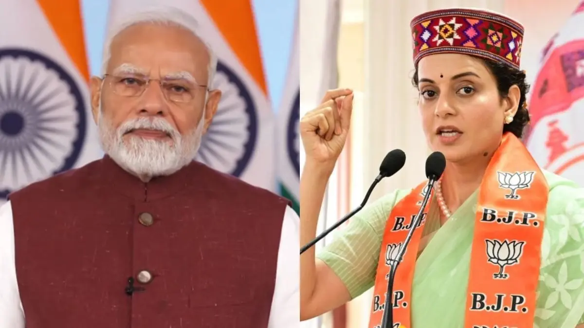 'कौन से सभ्य देश में खुली रैली में प्रधानमंत्री की कब्र...', कांग्रेस की रैली में पीएम मोदी के खिलाफ नारेबाजी पर बोलीं कंगना रनौत, हम दुश्मन नहीं हैं Kangana Ranaut