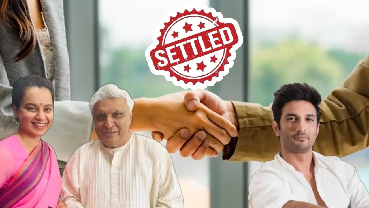 Kangana Ranaut and Javed Akhtar have settled their defamation case out of court