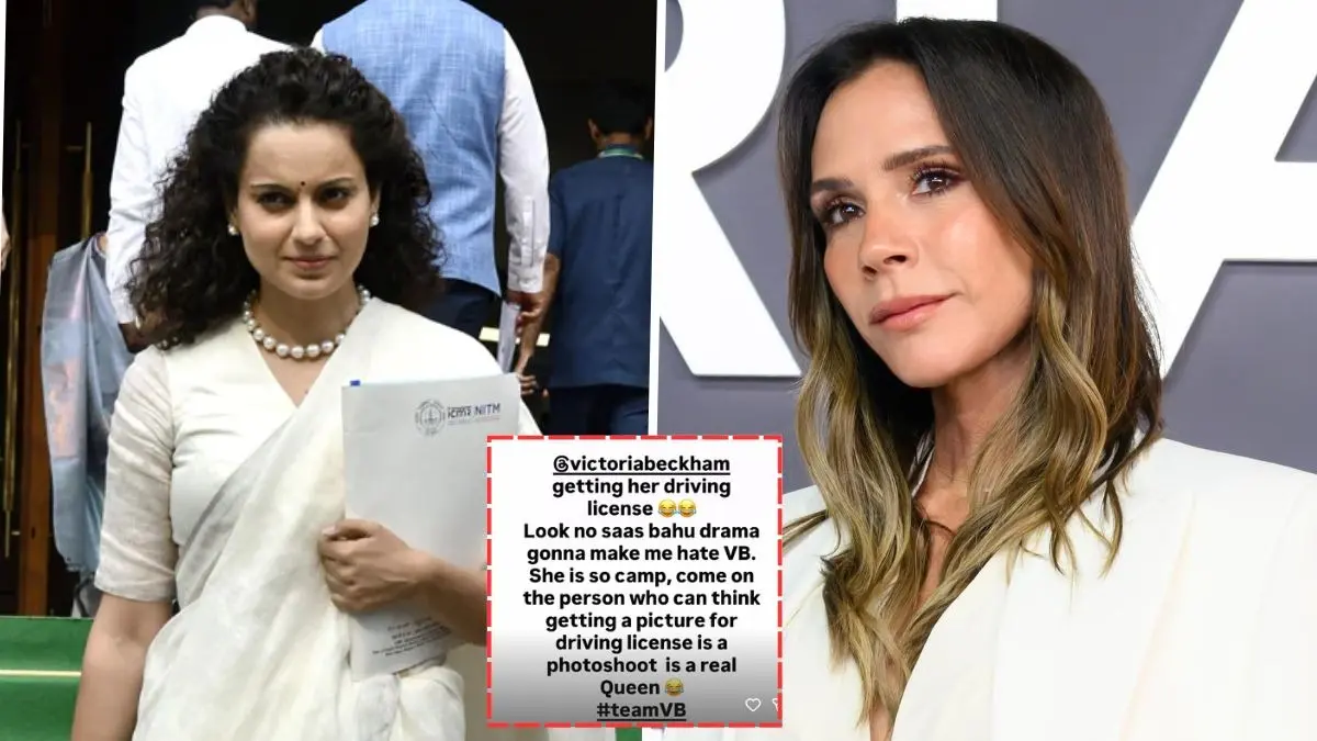 Kangana Ranaut backs Victoria Beckham