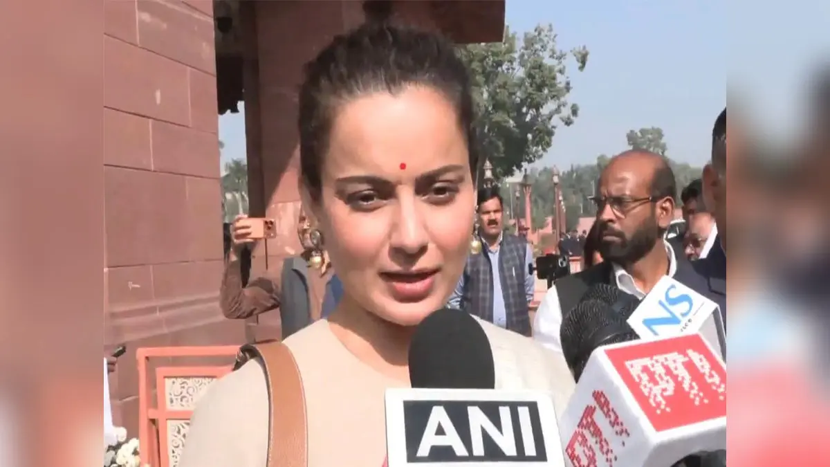Kangana Ranaut Calls Vande Mataram A 'Spark Of Freedom Struggle' As Lok Sabha Holds Special Debate