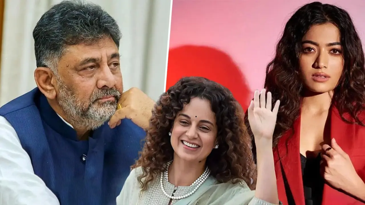 Kangana Ranaut has come out in defence of Rashmika Mandanna against Karnataka Congress allegations