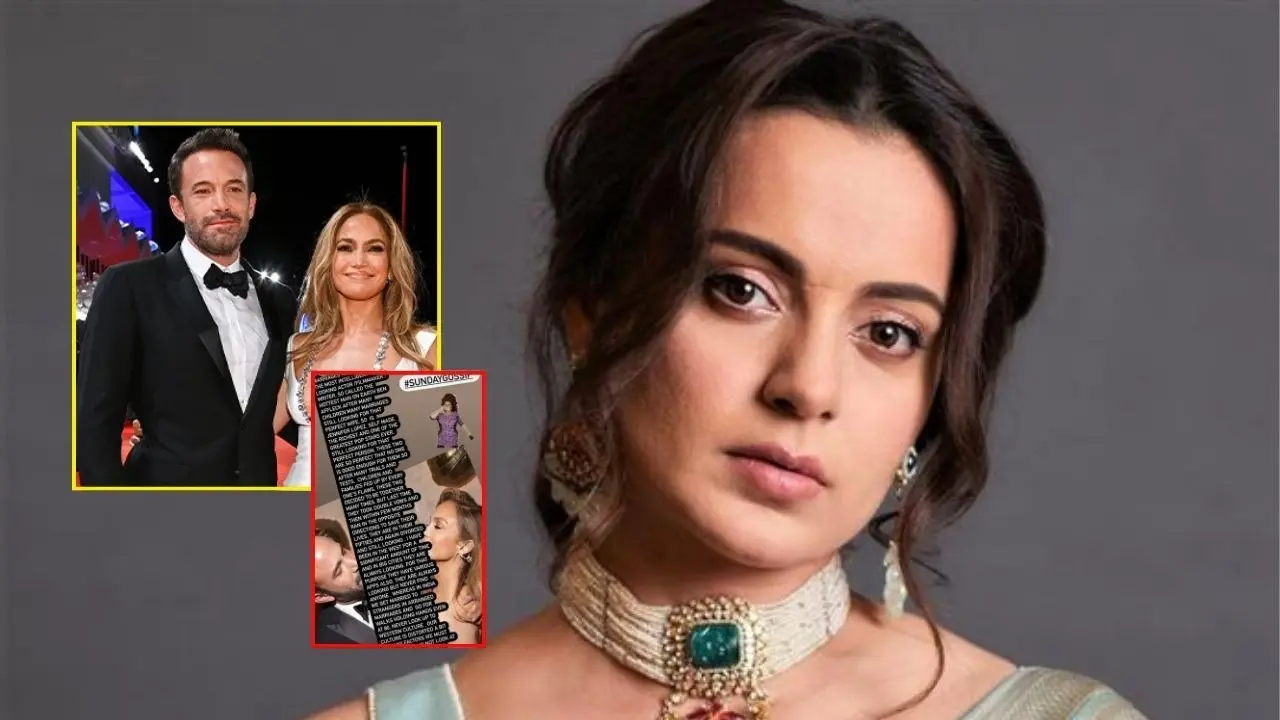 Kangana Ranaut Takes Dig At Jennifer Lopez-Ben Affleck Divorce