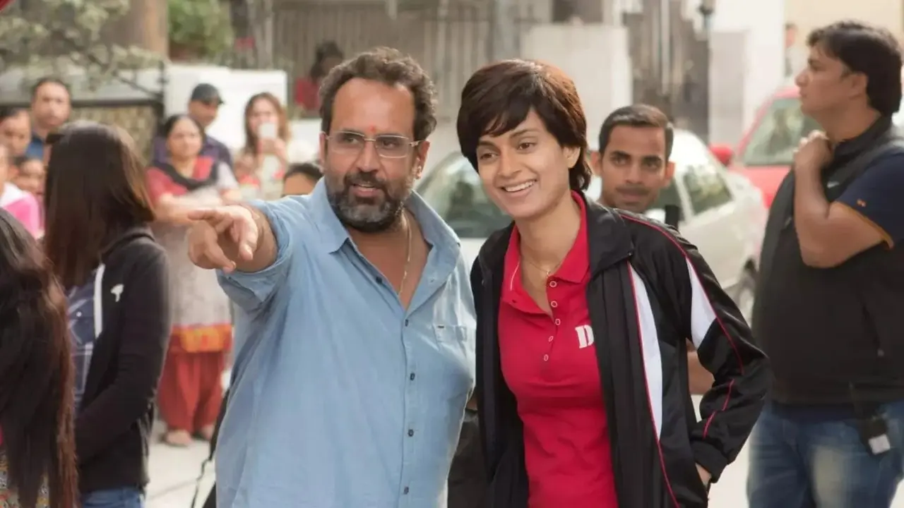 Kangana Ranaut with Anand L Rai