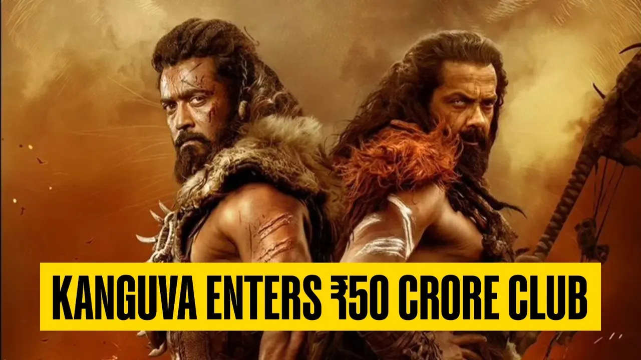 Kanguva Box Office Collection Day 4: Suriya Starrer Surpasses ₹50 Crore Mark In Opening Weekend Kanguva box office collection day 4