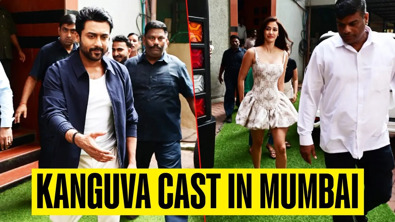 Suriya, Disha Patani Kick Off Kanguva Hindi Promotions After Team Spends ₹20 Crore On Marketing Kanguva hindi promotions kick off