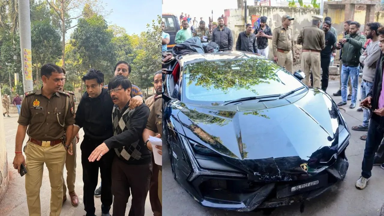 Kanpur Lamborghini Accident: लैम्बोर्गिनी कांड में तंबाकू टायकून केके मिश्रा का बेटा शिवम गिरफ्तार, हादसे के वक्त चला रहा था कार Kanpur Lamborghini Accident Accused tabacco barn's son shivam mishra arrested after 4 days