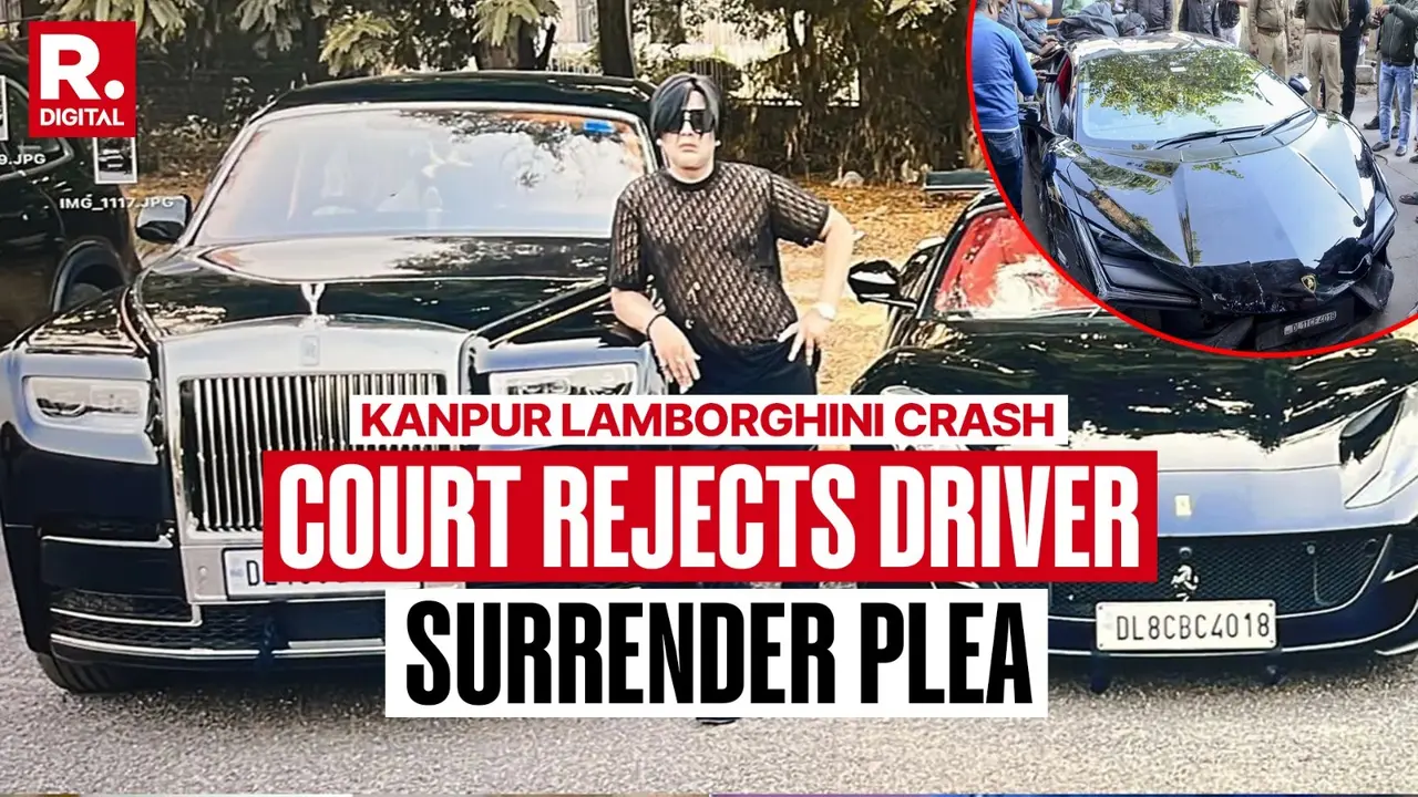 Kanpur Lamborghini Crash: Court Rejects Driver's Surrender Plea, Asks Shivam Mishra To Appear Kanpur Lamborghini Crash