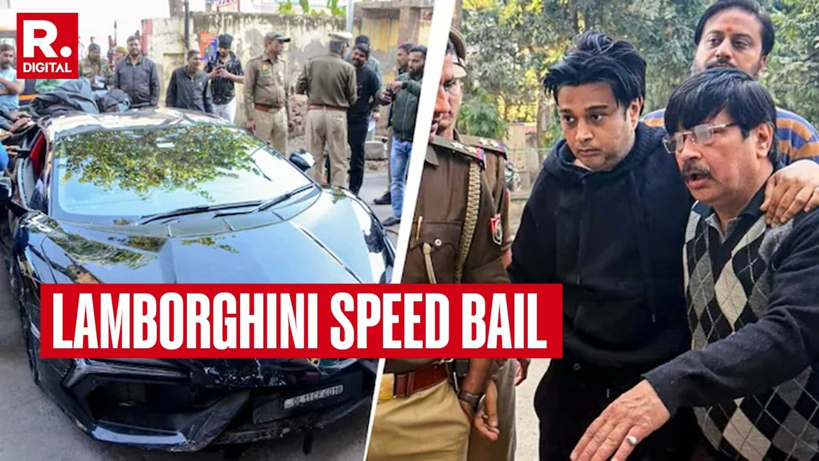 Kanpur Lamborghini Crash: Accused Shivam Mishra Released On Personal Bond of Rs 20,000 Hours After Arrest